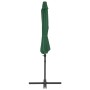Sombrilla de jardín con base portátil verde de vidaXL, Sombrillas - Ref: Foro24-276340, Precio: 171,43 €, Descuento: %