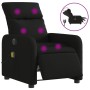 Sillón reclinable de masaje eléctrico tela negro de , Sillones - Ref: Foro24-3206692, Precio: 249,91 €, Descuento: %