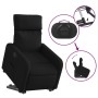 Sillón reclinable elevable tela negro de , Sillones - Ref: Foro24-3206701, Precio: 223,11 €, Descuento: %