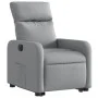 Sillón eléctrico reclinable elevable de tela gris claro de , Sillones - Ref: Foro24-3206717, Precio: 307,78 €, Descuento: %