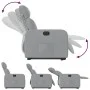Sillón eléctrico reclinable elevable de tela gris claro de , Sillones - Ref: Foro24-3206717, Precio: 307,78 €, Descuento: %