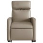 Sillón reclinable masaje pie cuero artificial color capuchino de , Sillones - Ref: Foro24-3206762, Precio: 287,93 €, Descuent...