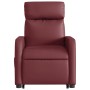 Sillón de masaje elevable eléctrico cuero artificial rojo tinto de , Sillones - Ref: Foro24-3206774, Precio: 349,30 €, Descue...