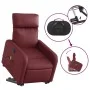 Sillón de masaje elevable eléctrico cuero artificial rojo tinto by , Armchairs - Ref: Foro24-3206774, Price: 376,78 €, Discou...