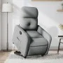 Sillón reclinable elevable de tela gris claro de , Sillones - Ref: Foro24-3206795, Precio: 266,60 €, Descuento: %