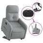 Sillón reclinable elevable de tela gris claro de , Sillones - Ref: Foro24-3206795, Precio: 250,12 €, Descuento: %