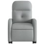 Sillón reclinable elevable de tela gris claro de , Sillones - Ref: Foro24-3206795, Precio: 250,12 €, Descuento: %