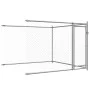 Jaula de perros con puertas acero galvanizado gris 6x2x1,5 m de , Casetas y cercados para perros - Ref: Foro24-3209574, Preci...