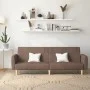Sofá cama de 2 plazas tela gris taupe de , Sofás - Ref: Foro24-375791, Precio: 272,63 €, Descuento: %