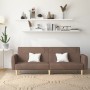 Sofá cama de 2 plazas tela gris taupe de , Sofás - Ref: Foro24-375791, Precio: 277,42 €, Descuento: %