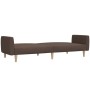 Sofá cama de 2 plazas tela gris taupe de , Sofás - Ref: Foro24-375791, Precio: 277,42 €, Descuento: %