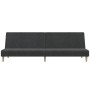 Sofá cama de 2 plazas tela gris oscuro de , Sofás - Ref: Foro24-375724, Precio: 232,93 €, Descuento: %