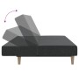 Sofá cama de 2 plazas tela gris oscuro de , Sofás - Ref: Foro24-375724, Precio: 232,93 €, Descuento: %