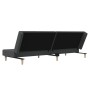 Sofá cama de 2 plazas tela gris oscuro de , Sofás - Ref: Foro24-375724, Precio: 232,93 €, Descuento: %