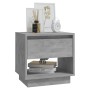 Mesita de noche madera contrachapada gris hormigón 45x34x44 cm de vidaXL, Mesitas de noche - Ref: Foro24-809520, Precio: 43,0...
