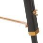 Lámpara de trípode madera maciza de teca negro y dorado 141 cm de , Lámparas - Ref: Foro24-288076, Precio: 89,25 €, Descuento: %