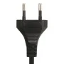Lámpara de trípode madera maciza de teca negro y dorado 141 cm de , Lámparas - Ref: Foro24-288076, Precio: 89,25 €, Descuento: %