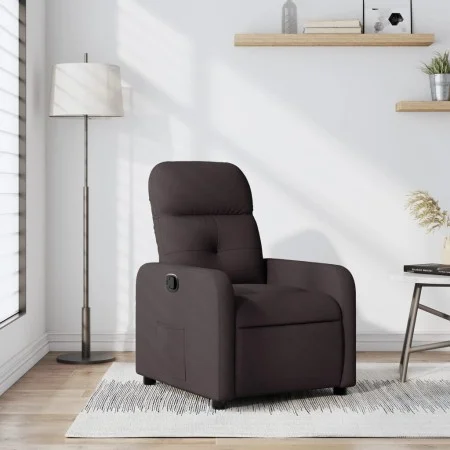 Dunkelbrauner Stoffsessel von , Sessel - Ref: Foro24-374202, Preis: 183,96 €, Rabatt: %
