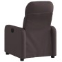 Sillón reclinable de tela marrón oscuro de , Sillones - Ref: Foro24-374202, Precio: 186,70 €, Descuento: %
