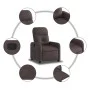 Dunkelbrauner Stoffsessel von , Sessel - Ref: Foro24-374202, Preis: 183,96 €, Rabatt: %