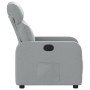Sillón reclinable de tela gris claro de , Sillones - Ref: Foro24-374165, Precio: 176,24 €, Descuento: %