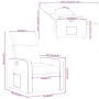 Sillón reclinable de cuero sintético gris de , Sillones - Ref: Foro24-374186, Precio: 191,63 €, Descuento: %