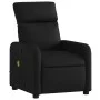 Sillón de masaje reclinable cuero sintético negro de , Sillones - Ref: Foro24-374190, Precio: 220,06 €, Descuento: %