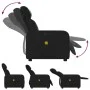 Sillón de masaje reclinable cuero sintético negro de , Sillones - Ref: Foro24-374190, Precio: 220,06 €, Descuento: %