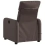 Sillón de masaje reclinable cuero sintético marrón de , Sillones - Ref: Foro24-374192, Precio: 190,93 €, Descuento: %