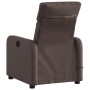 Sillón de masaje reclinable cuero sintético marrón de , Sillones - Ref: Foro24-374192, Precio: 190,56 €, Descuento: %