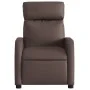 Sillón de masaje reclinable cuero sintético marrón de , Sillones - Ref: Foro24-374192, Precio: 190,93 €, Descuento: %