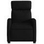 Sillón reclinable de tela negro de , Sillones - Ref: Foro24-374167, Precio: 153,75 €, Descuento: %