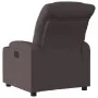 Dark Brown Fabric Recliner by , Armchairs - Ref: Foro24-374152, Price: 252,14 €, Discount: %