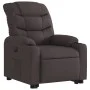 Sillón eléctrico reclinable elevable de tela marrón oscuro de , Sillones - Ref: Foro24-3206668, Precio: 378,44 €, Descuento: %