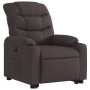 Sillón eléctrico reclinable elevable de tela marrón oscuro de , Sillones - Ref: Foro24-3206668, Precio: 319,51 €, Descuento: %
