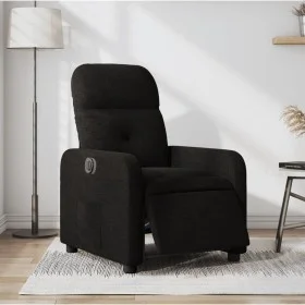 Sillón reclinable eléctrico de tela negro de , Sillones - Ref: Foro24-3206779, Precio: 239,28 €, Descuento: %