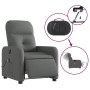 Sillón reclinable de masaje eléctrico tela gris oscuro de , Sillones - Ref: Foro24-3206787, Precio: 230,88 €, Descuento: %