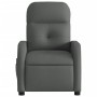 Sillón reclinable de masaje eléctrico tela gris oscuro de , Sillones - Ref: Foro24-3206787, Precio: 230,88 €, Descuento: %