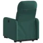 Sillón reclinable elevable tela verde oscuro de , Sillones - Ref: Foro24-3206801, Precio: 272,19 €, Descuento: %