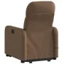 Fußliege-Massagesessel aus braunem Stoff von , Sessel - Ref: Foro24-3206808, Preis: 304,27 €, Rabatt: %