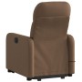 Silla de masaje reclinable de pie de tela marrón de , Sillones - Ref: Foro24-3206808, Precio: 283,76 €, Descuento: %