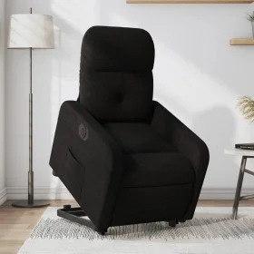 Sillón eléctrico reclinable elevable de tela negro de , Sillones - Ref: Foro24-3206815, Precio: 322,49 €, Descuento: %