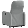 Light gray fabric electric reclining and lifting massage chair by , Armchairs - Ref: Foro24-3206822, Price: 334,78 €, Discoun...