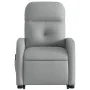 Light gray fabric electric reclining and lifting massage chair by , Armchairs - Ref: Foro24-3206822, Price: 334,78 €, Discoun...