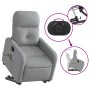 Sillón de masaje eléctrico reclinable elevable tela gris claro de , Sillones - Ref: Foro24-3206822, Precio: 313,55 €, Descuen...