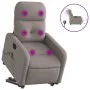Sillón de masaje eléctrico reclinable elevable tela taupé de , Sillones - Ref: Foro24-3206829, Precio: 350,57 €, Descuento: %