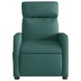 Sillón reclinable de masaje eléctrico tela verde oscuro de , Sillones - Ref: Foro24-3206696, Precio: 253,12 €, Descuento: %