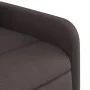 Silla de masaje reclinable de pie de tela marrón oscuro de , Sillones - Ref: Foro24-3206713, Precio: 308,09 €, Descuento: %