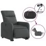 Elektrischer Liegesessel aus dunkelgrauem Stoff von , Sessel - Ref: Foro24-3206718, Preis: 310,39 €, Rabatt: %