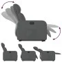 Elektrischer Liegesessel aus dunkelgrauem Stoff von , Sessel - Ref: Foro24-3206718, Preis: 310,39 €, Rabatt: %
